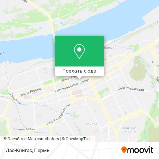 Карта Лас-Книгас