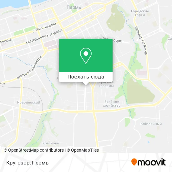 Карта Кругозор