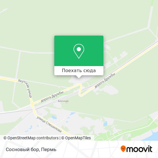 Карта Сосновый бор