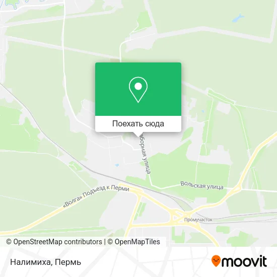 Карта Налимиха