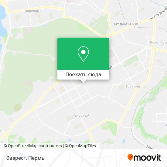 Карта Эверест