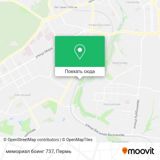 Карта мемориал боинг 737