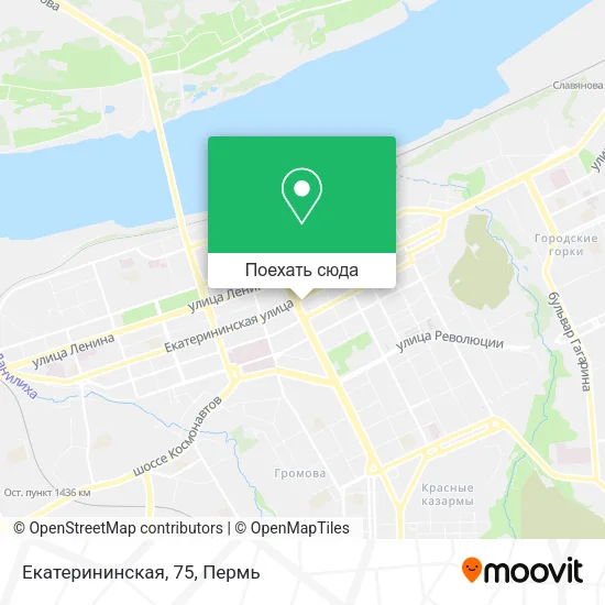 Карта Екатерининская, 75