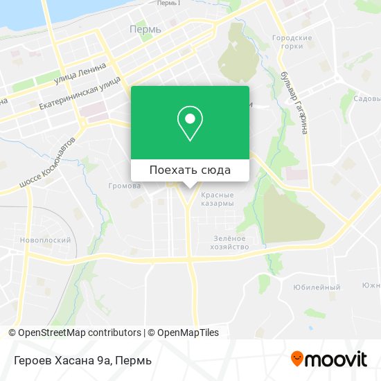 Карта Героев Хасана 9а