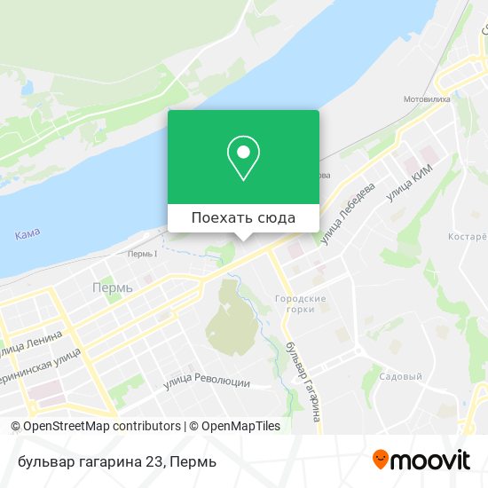 Карта бульвар гагарина 23