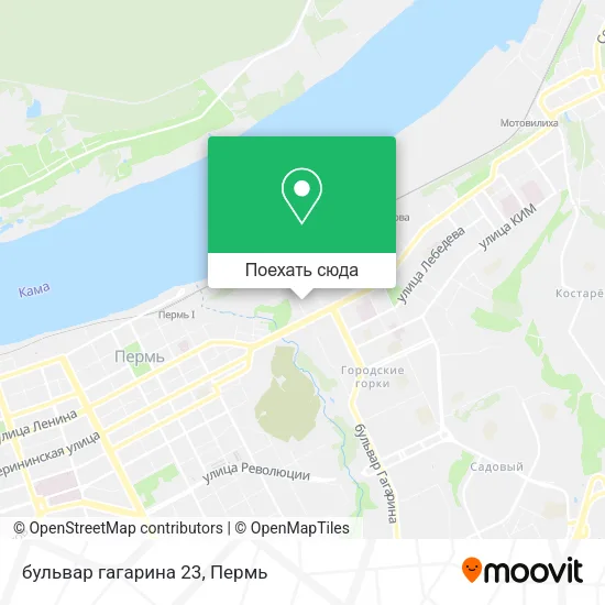 Карта бульвар гагарина 23