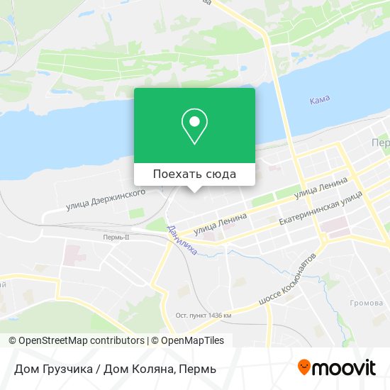 Карта Дом Грузчика / Дом Коляна