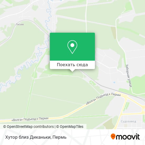 Карта Хутор близ Диканьки