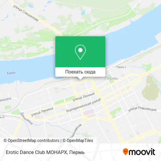Карта Erotic Dance Club  МОНАРХ