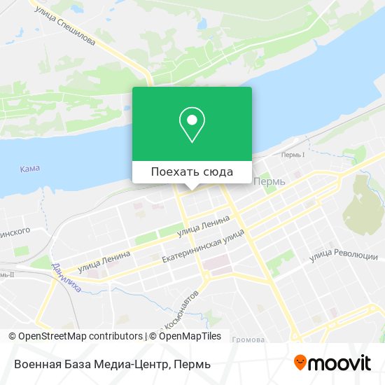 Карта Военная База  Медиа-Центр