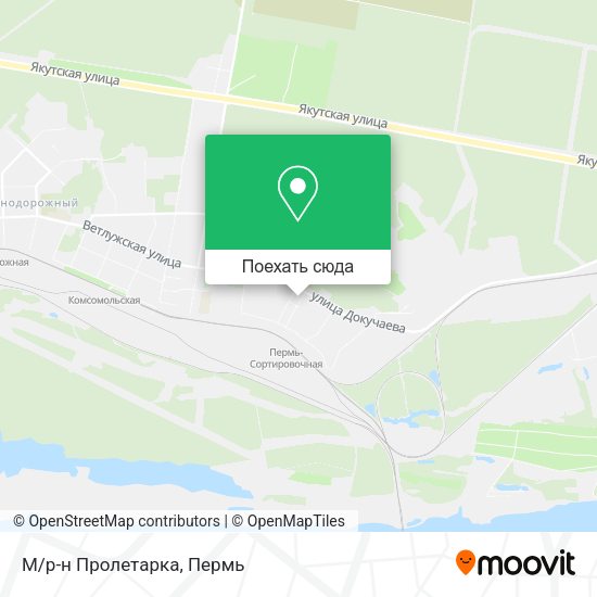 Карта М/р-н Пролетарка