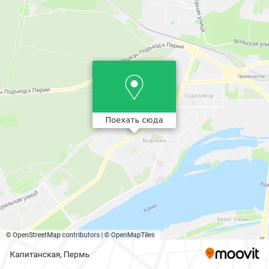 Карта Капитанская