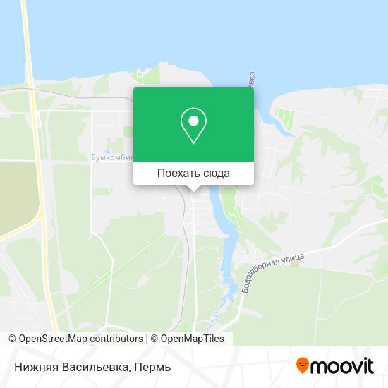 Карта Нижняя Васильевка