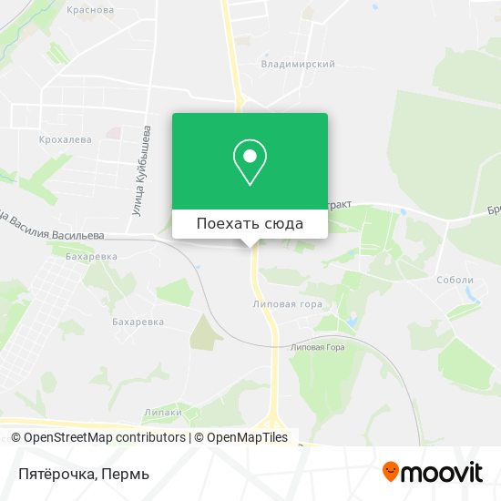 Карта Пятёрочка