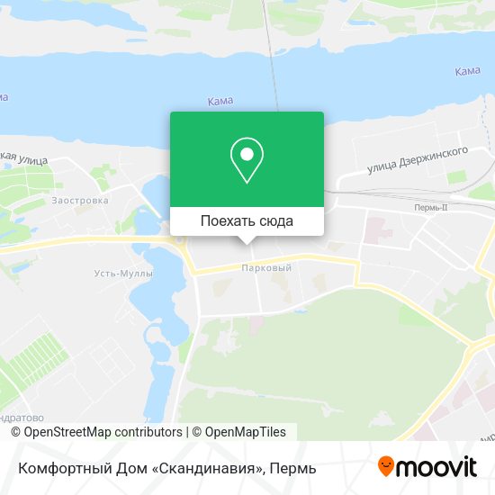 Карта Комфортный Дом «Скандинавия»