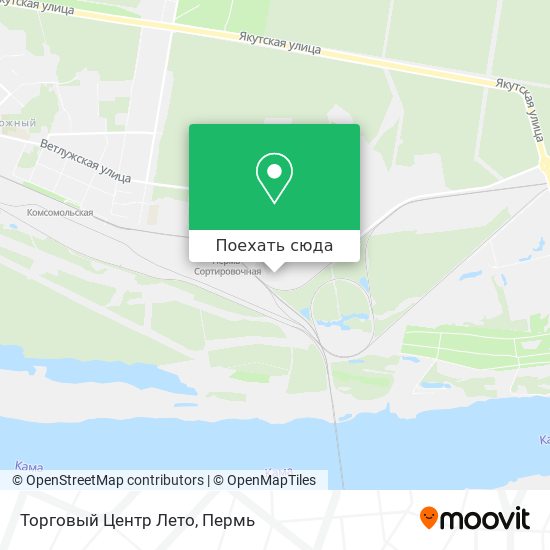 Карта Торговый Центр Лето