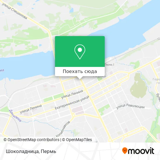 Карта Шоколадница