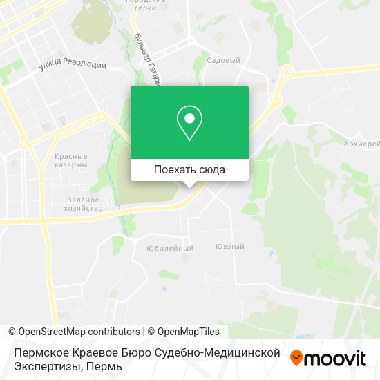 Карта Пермское Краевое Бюро Судебно-Медицинской Экспертизы