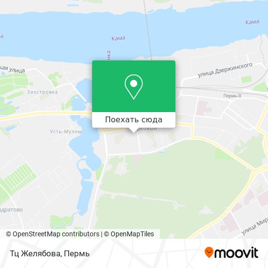 Карта Тц Желябова