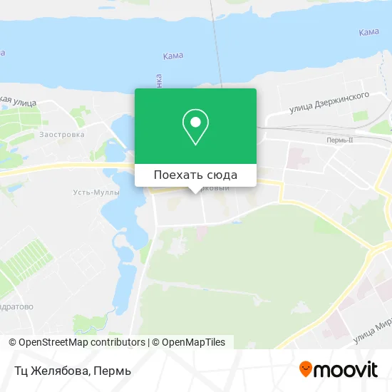Карта Тц Желябова