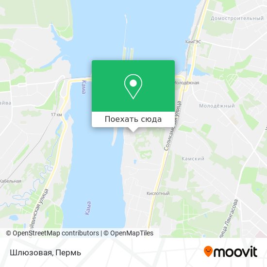 Карта Шлюзовая