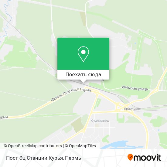Карта Пост Эц Станции Курья