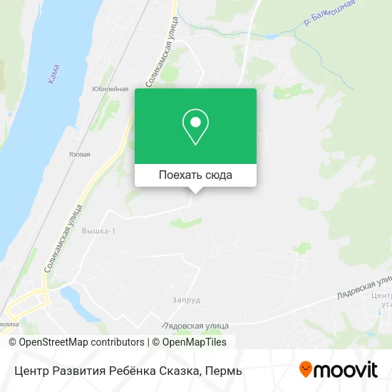 Карта Центр Развития Ребёнка Сказка