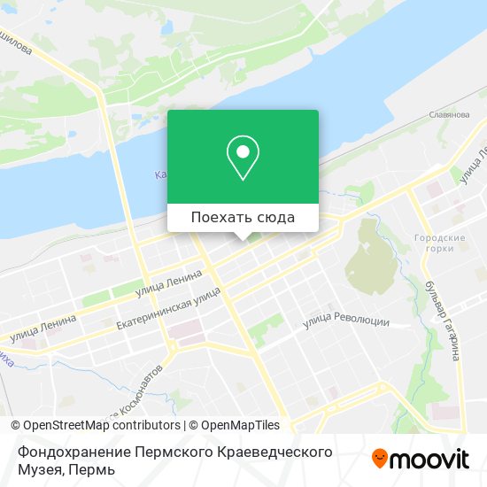 Карта Фондохранение Пермского Краеведческого Музея