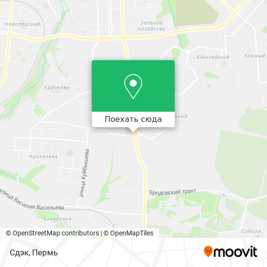 Карта Сдэк