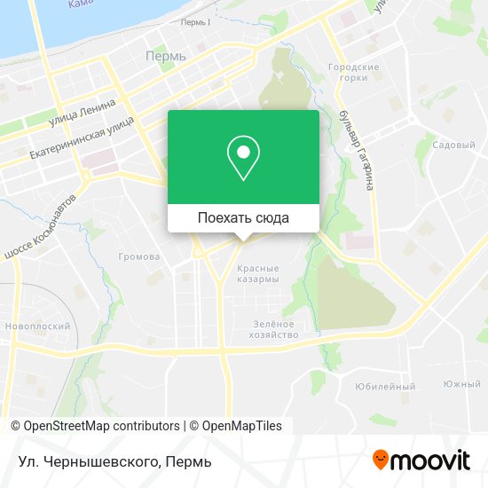 Карта Ул. Чернышевского