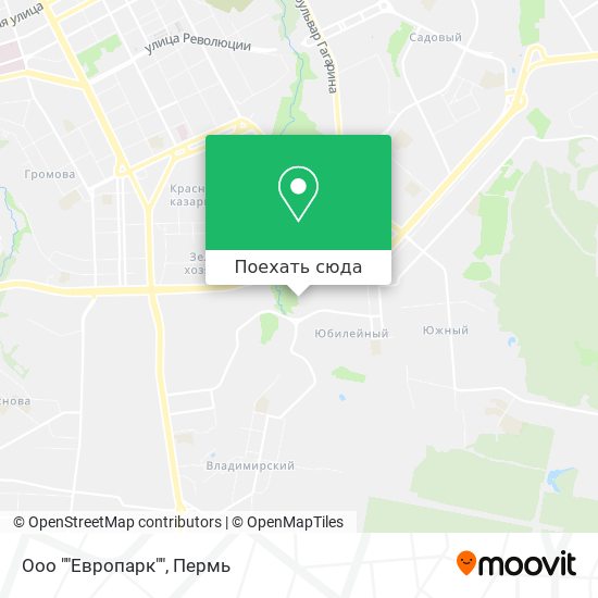 Карта Ооо ""Европарк""