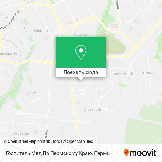 Карта Госпиталь Мвд По Пермскому Краю