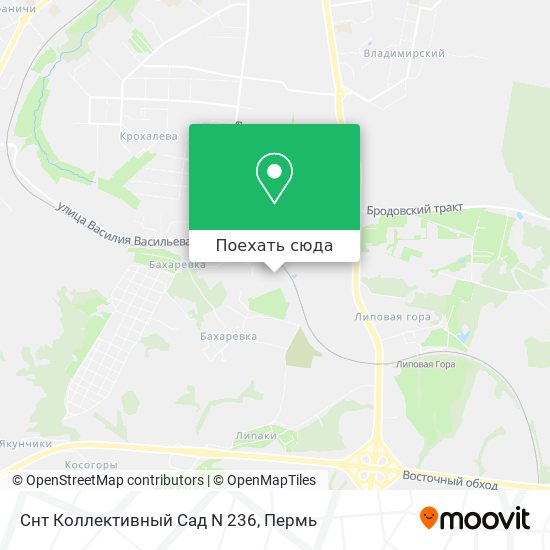 Карта Снт Коллективный Сад N 236