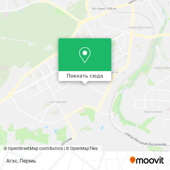 Карта Агзс