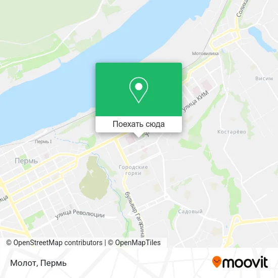 Карта Молот