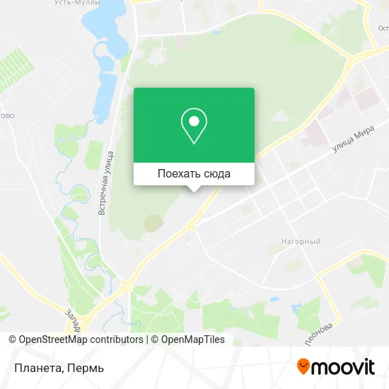 Карта Планета