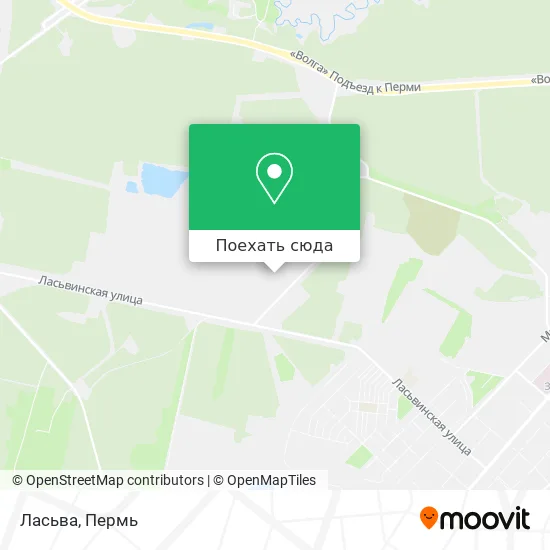 Карта Ласьва