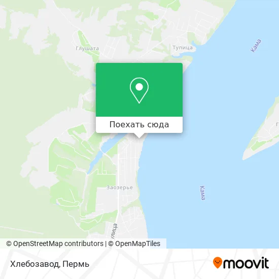 Карта Хлебозавод