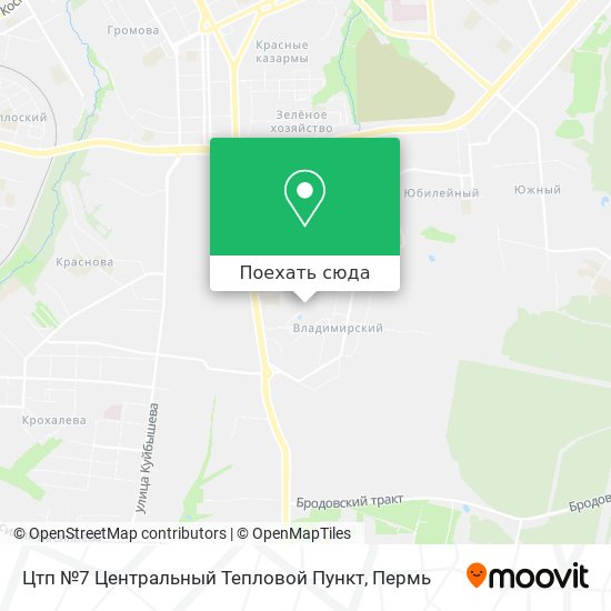 Карта Цтп №7 Центральный Тепловой Пункт