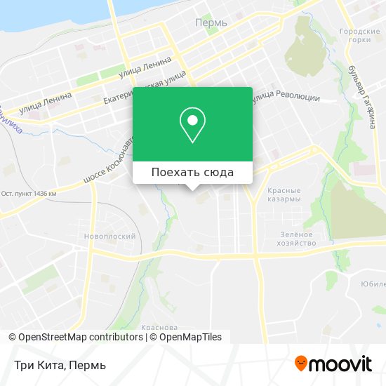 Карта Три Кита
