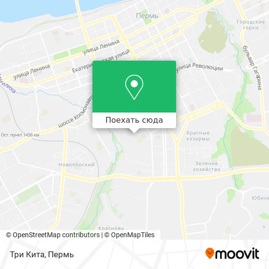 Карта Три Кита