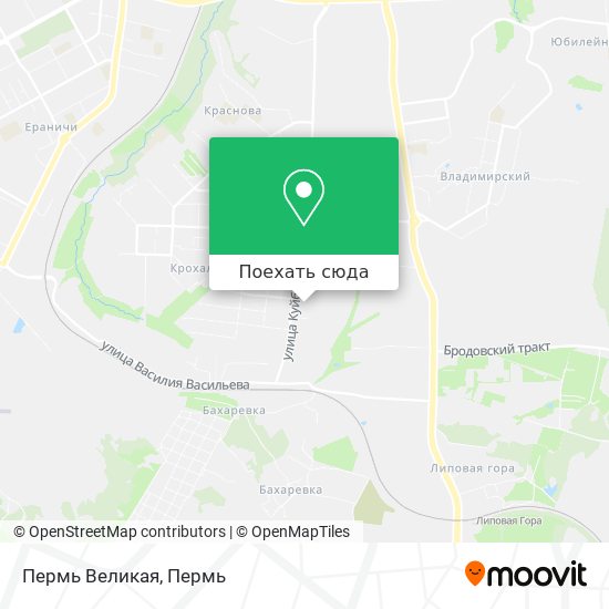 Карта Пермь Великая