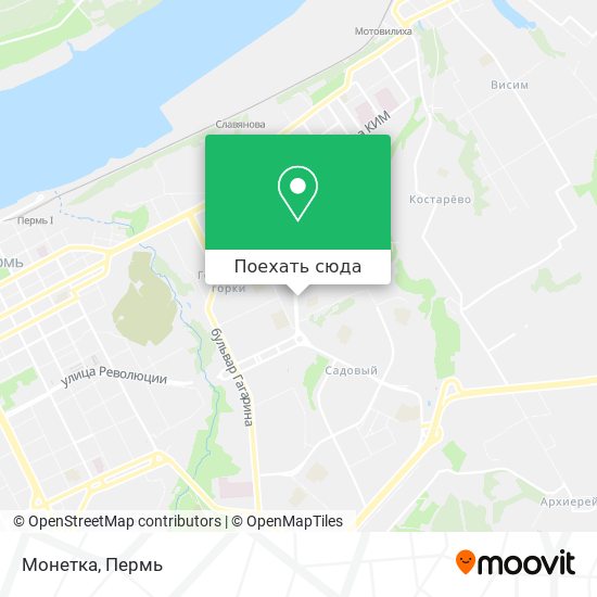 Карта Монетка