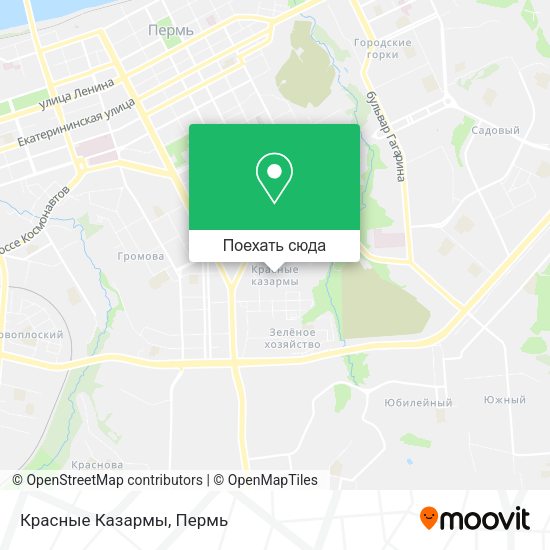 Карта Красные Казармы