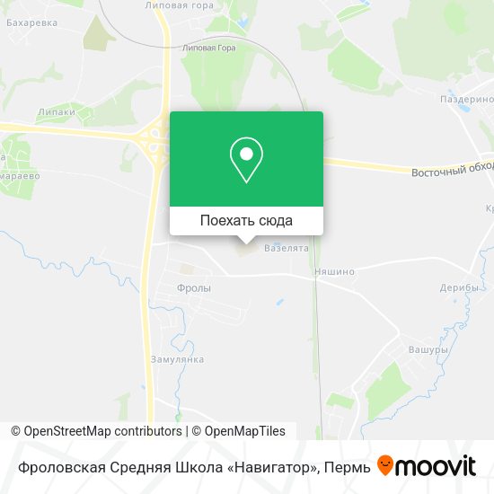 Карта Фроловская Средняя Школа «Навигатор»