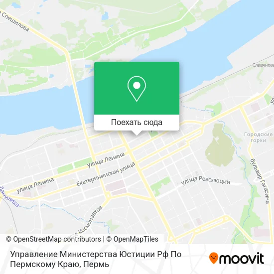 Карта Управление Министерства Юстиции Рф По Пермскому Краю