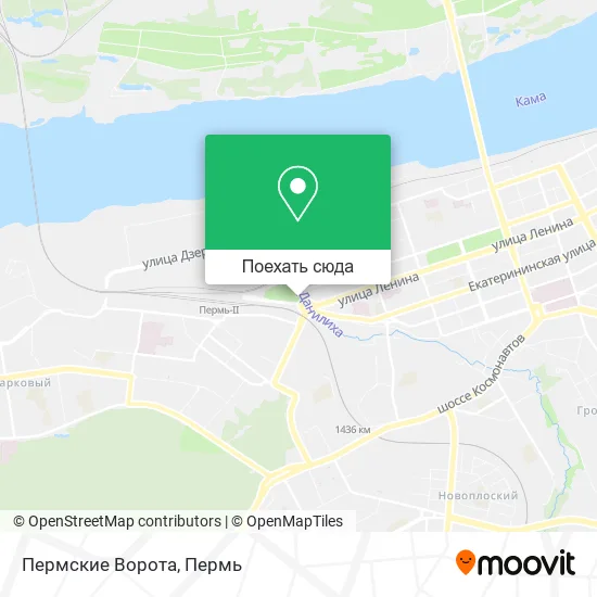 Карта Пермские Ворота