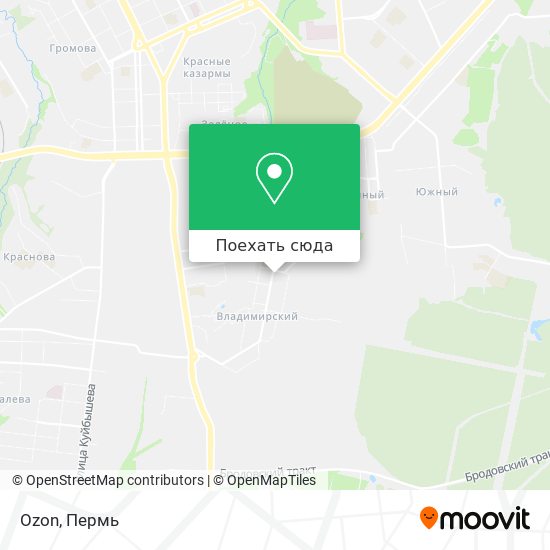 Карта Ozon