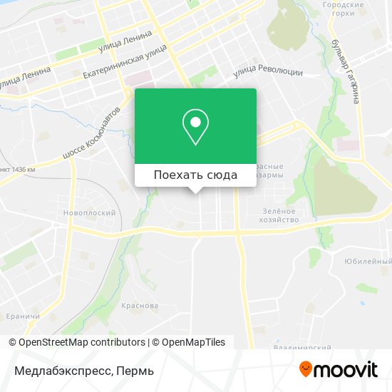 Карта Медлабэкспресс