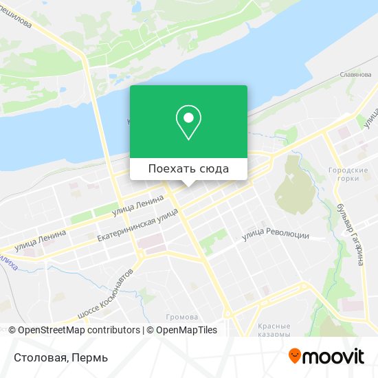 Карта Столовая